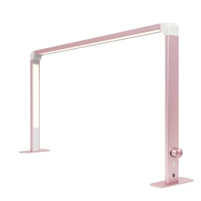 Lámpara LED arqueada rosa para uñas