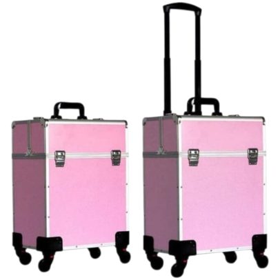 Maleta Trolley Profesional para Uñas y Maquillaje con Ruedas