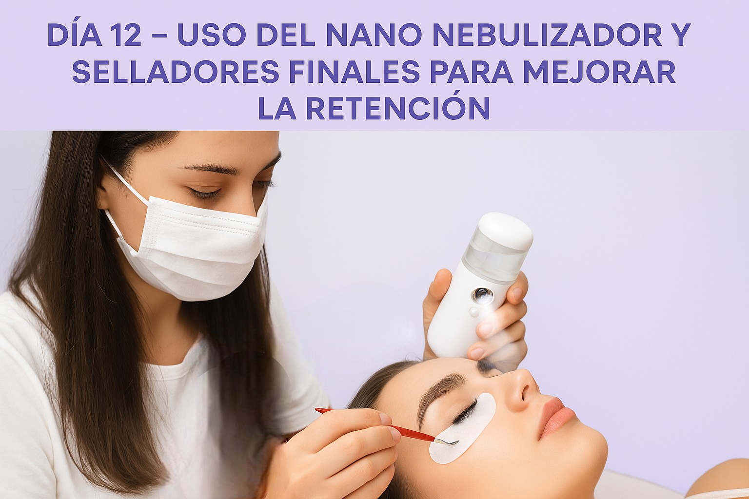 Uso del nano nebulizador