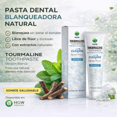 Pasta Dental de Turmalina HGW Blanca