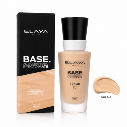 Base de alto cubrimiento Elaya